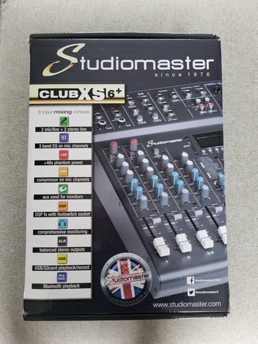 Studiomaster club xs6 - studiomaster, 6