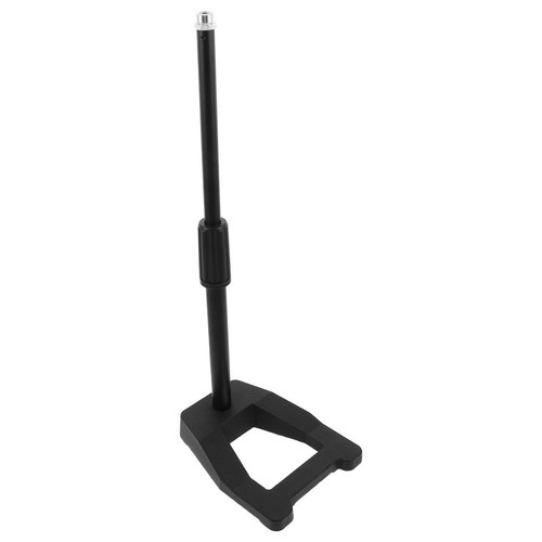 Black adjustable mic stand - adjustable, for