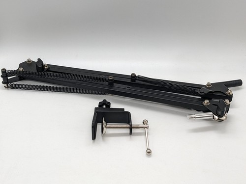 Microphone boom arm scissor