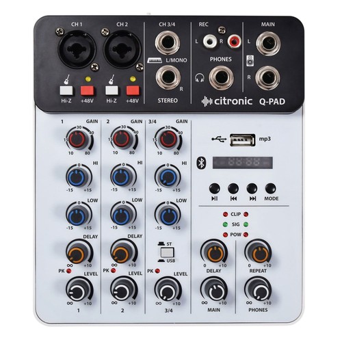 Citronic pad mini mixer with - citronic, q-pad