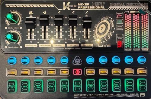 Live mixer sound - sound, mini
