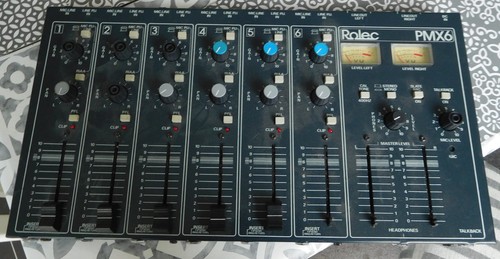 Rolec pmx6 mixer 6 - pmx6, dj